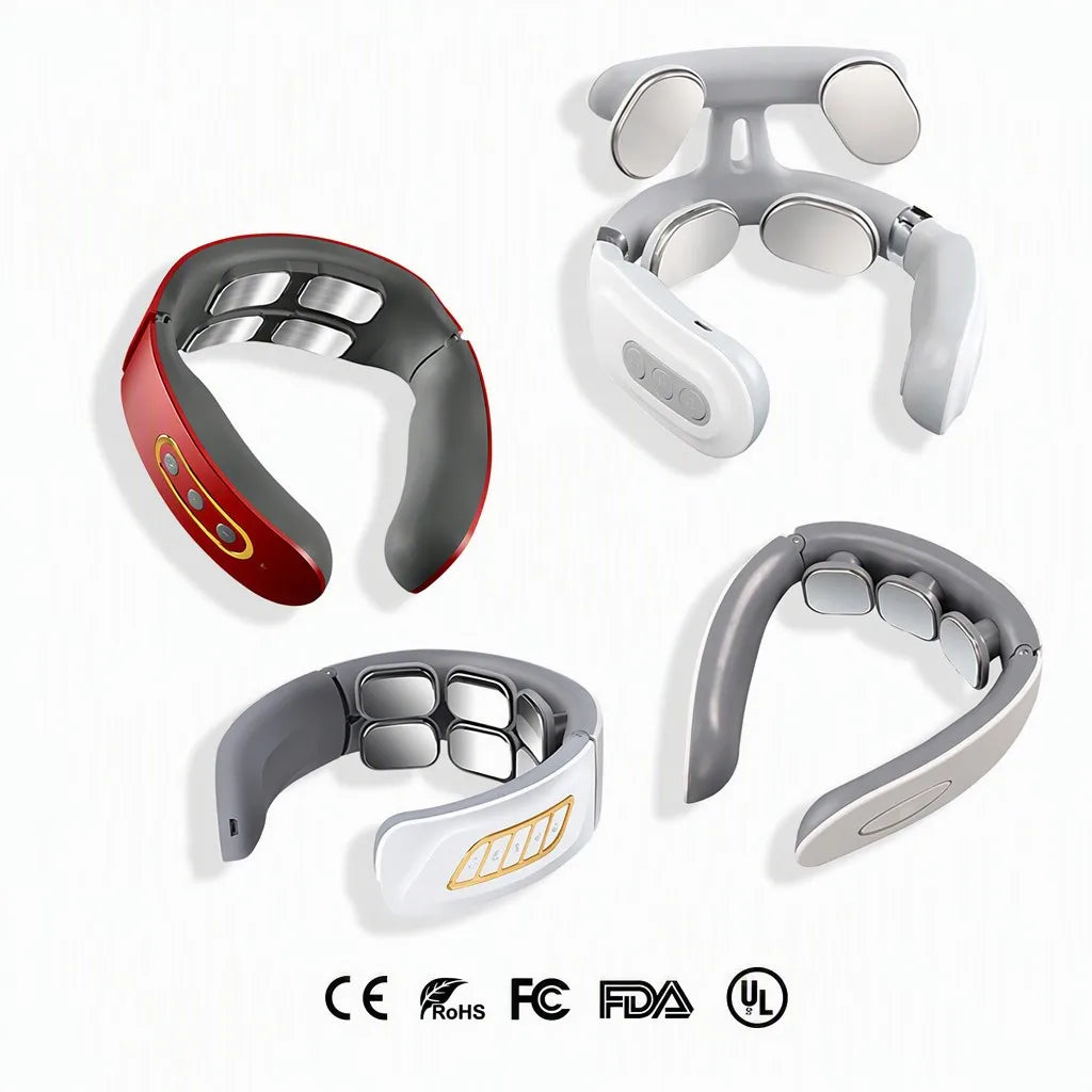 Smart Neck Massager - electric pulse therapy cervical care device