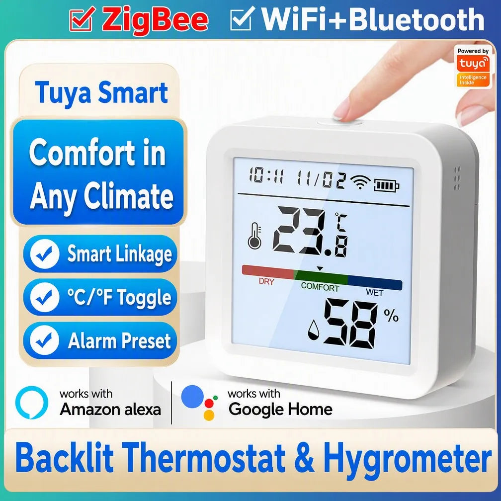 Tuya WiFi Temperature Humidity Sensor