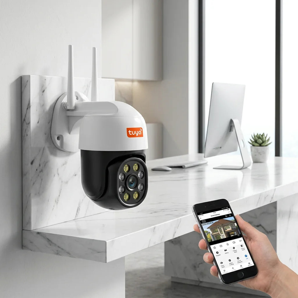 Tuya 3MP WiFi Indoor PTZ Camera (Night Vision) | Factory Direct | Smart Electronics