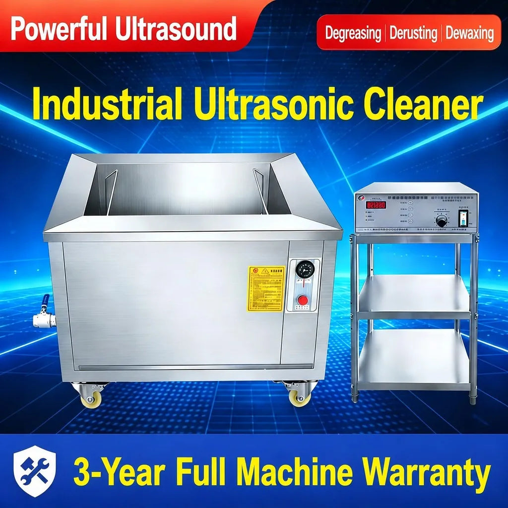 Industrial Ultrasonic Cleaner - front view