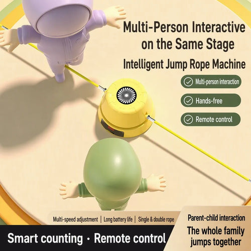 Automatic Smart Jump Rope Machine - multi-person interactive promo EN