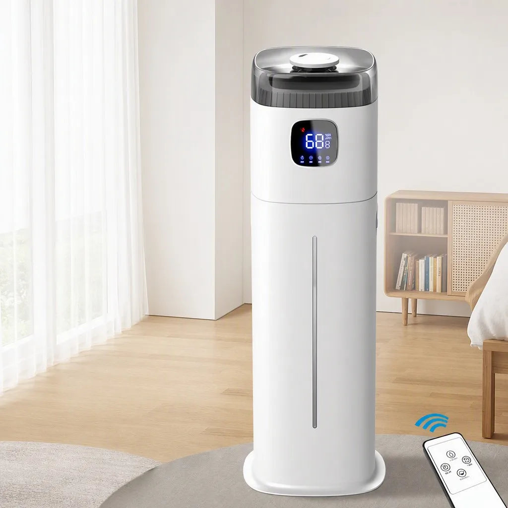 Floor Standing Humidifier - 12L tower smart home mist diffuser