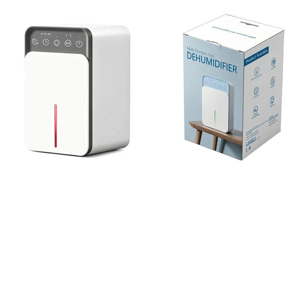 Portable Dehumidifier | Quiet Mini Air Dryer for Home - front view