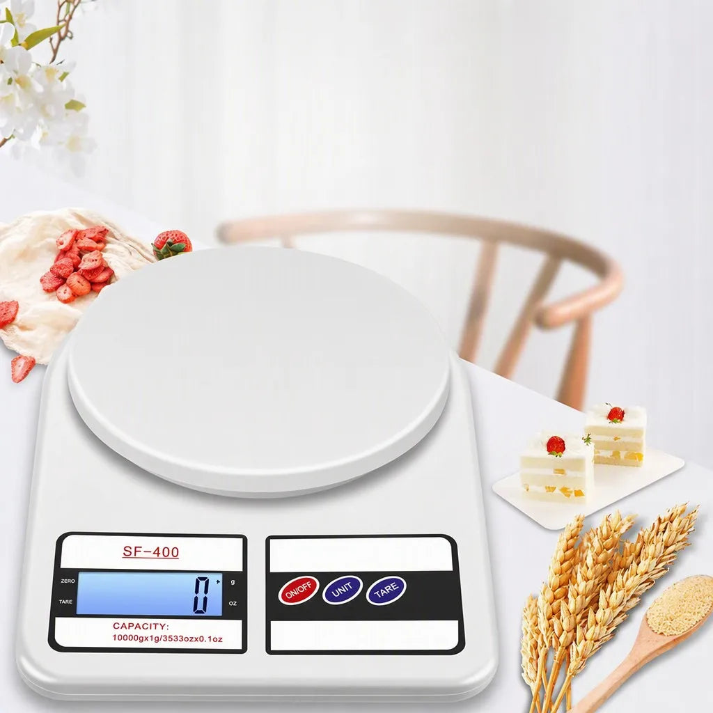 Digital Kitchen Scale SF-400 - precision electronic food scale for baking