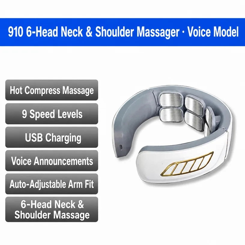 Smart pulse neck massager - main product view
