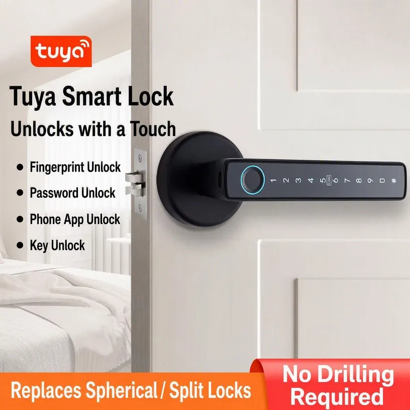 Tuya Smart Fingerprint Door Lock