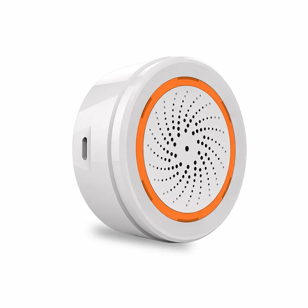 Tuya Zigbee Smart Siren Alarm - 90dB Sound & Visual Strobe