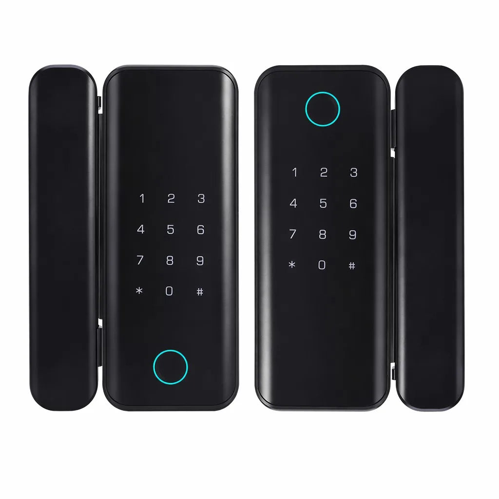 Tuya Smart Glass Door Fingerprint Lock