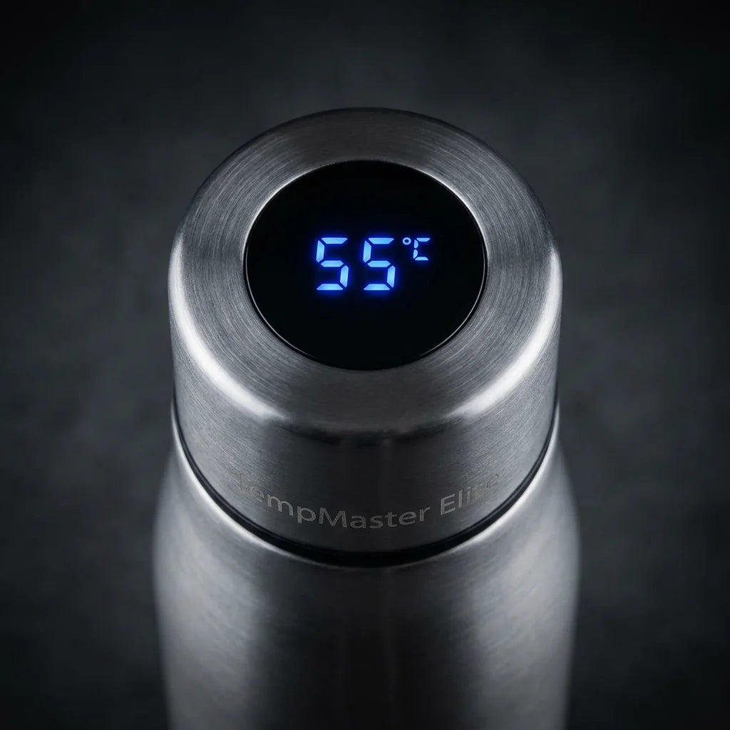 TempMaster Elite | Smart LED Temperature Display Insulated Flask