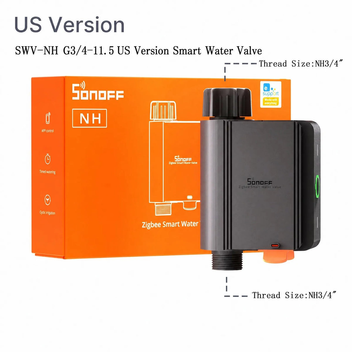 Zigbee Smart Water Valve
