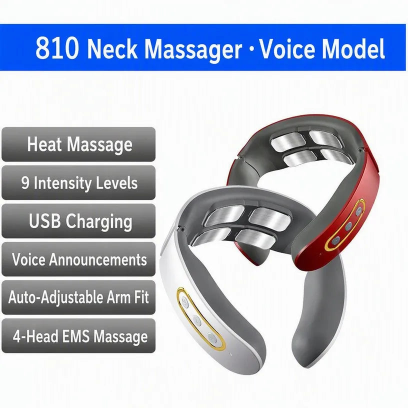Smart pulse neck massager - main product view