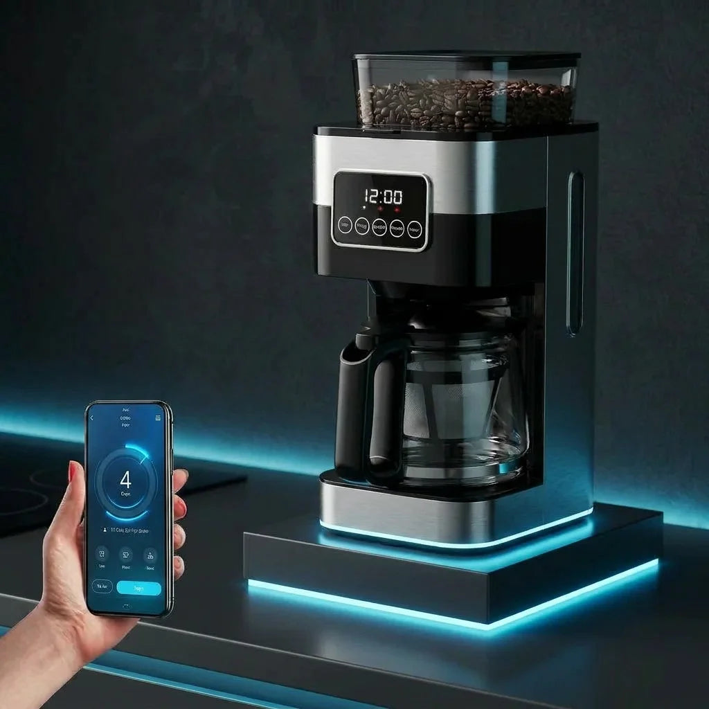 PrecisionBrew | Gravity-Sensing Electric Coffee Grinder (USB-C Rechargeable)