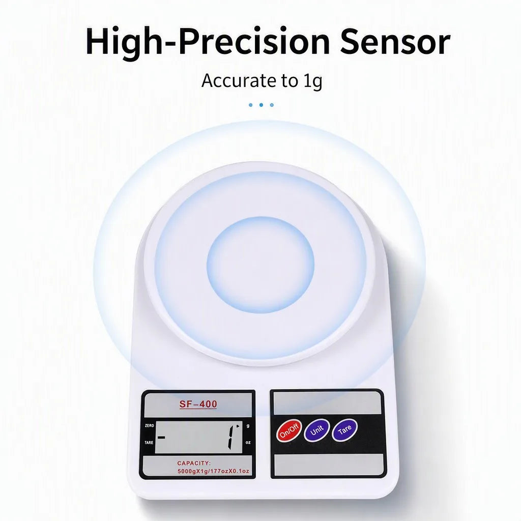 Digital Kitchen Scale | Precision Baking Food Scale