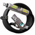 VoltLink | 4-in-1 Smart Retractable Fast Charging Cable with LED Display