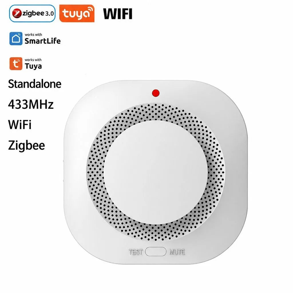 Tuya WiFi Zigbee Smoke Detector