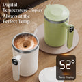 Smart Self-Stirring Mug | Automatic Magnetic Mixing Cup - front view