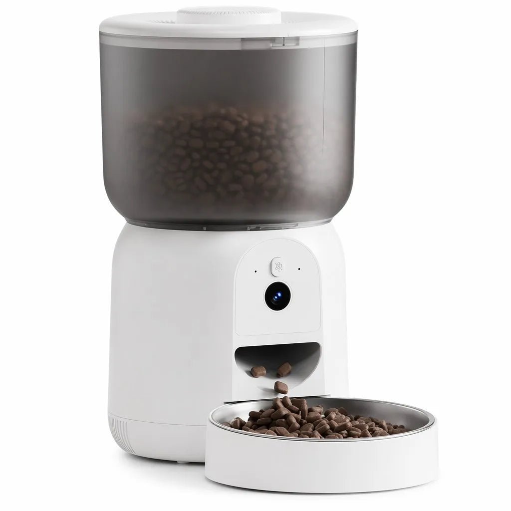 Tuya Smart WiFi Pet Feeder with HD Camera