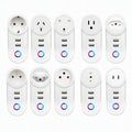 WiFi Smart Plug with USB - 10 international socket types universal power outlet