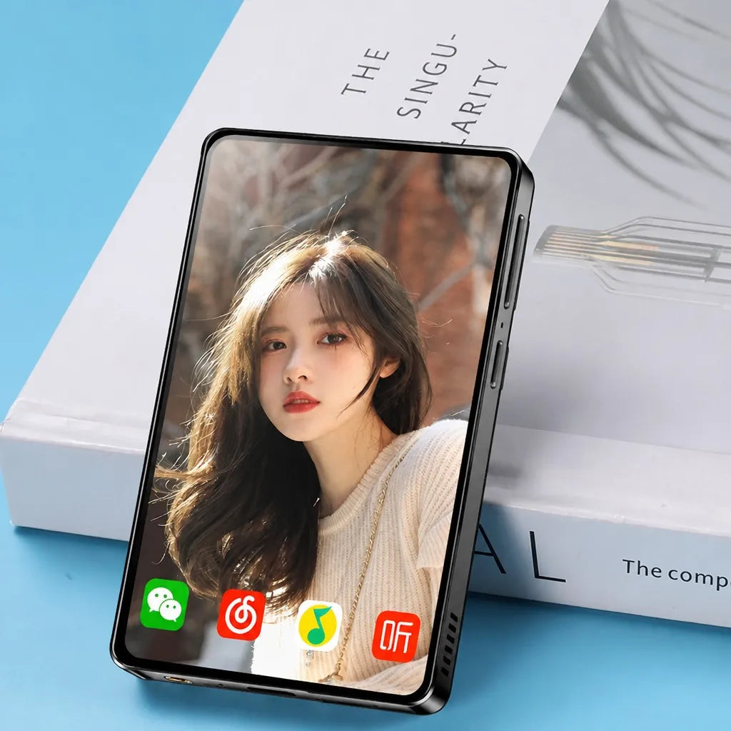 Touch Screen MP3 MP4 Player | WiFi Music Video Player - front view
