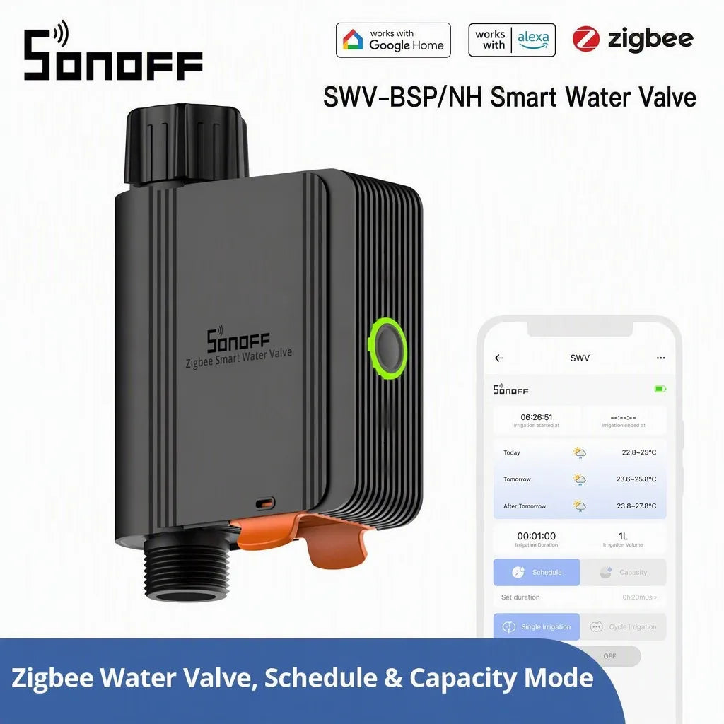 Zigbee Smart Water Valve