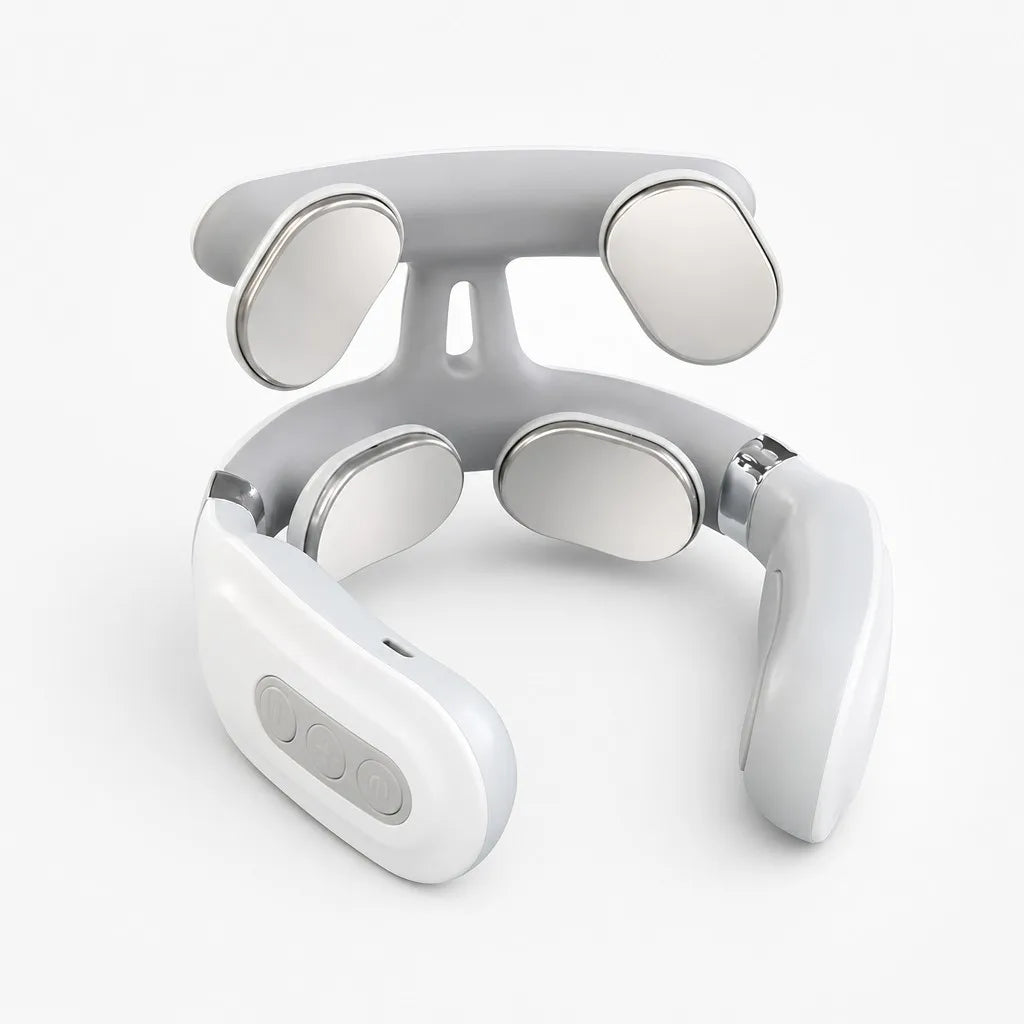 Smart pulse neck massager - alternate angle view