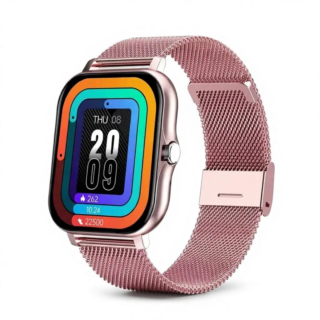 Global Tech Hub AuraPulse Digital Precision Smart Watch