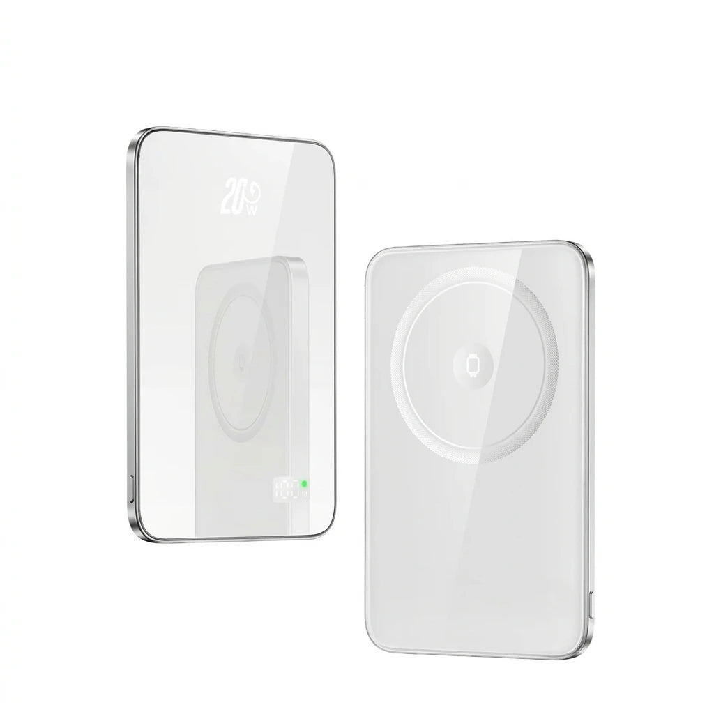 MagSafe Power Bank - Clean White Background