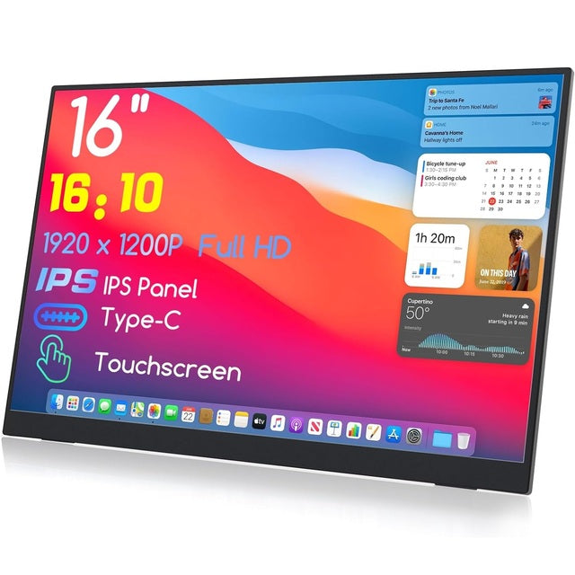 Global Tech Hub VoltView Digital Precision Portable Monitor