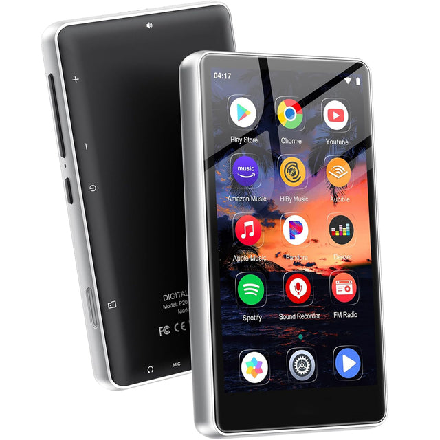 Global Tech Hub SoundSync Smart 4\" HD MP3 Player (WiFi)