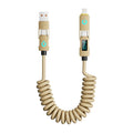 VoltLink X4 | 4-in-1 Smart Retractable Fast Charging Cable (LED Display)
