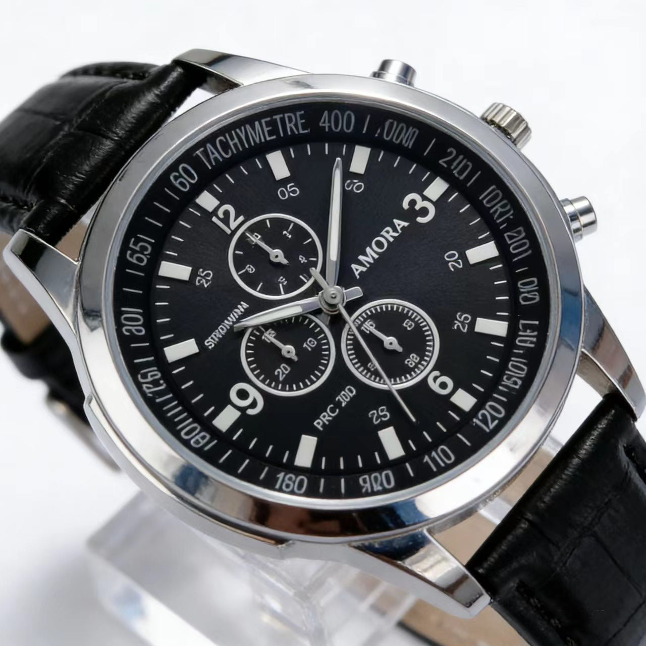 AMROA Men's Quartz Watch | Casual Water-Resistant Wristwatch