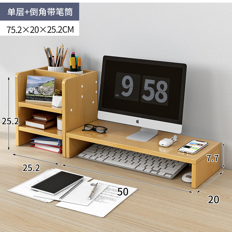 Monitor Stand Riser | Office Desk Organizer Shelf