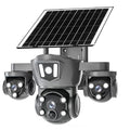 4G Solar Powered PTZ Security Camera | Outdoor Waterproof WiFi Wireless 1080P