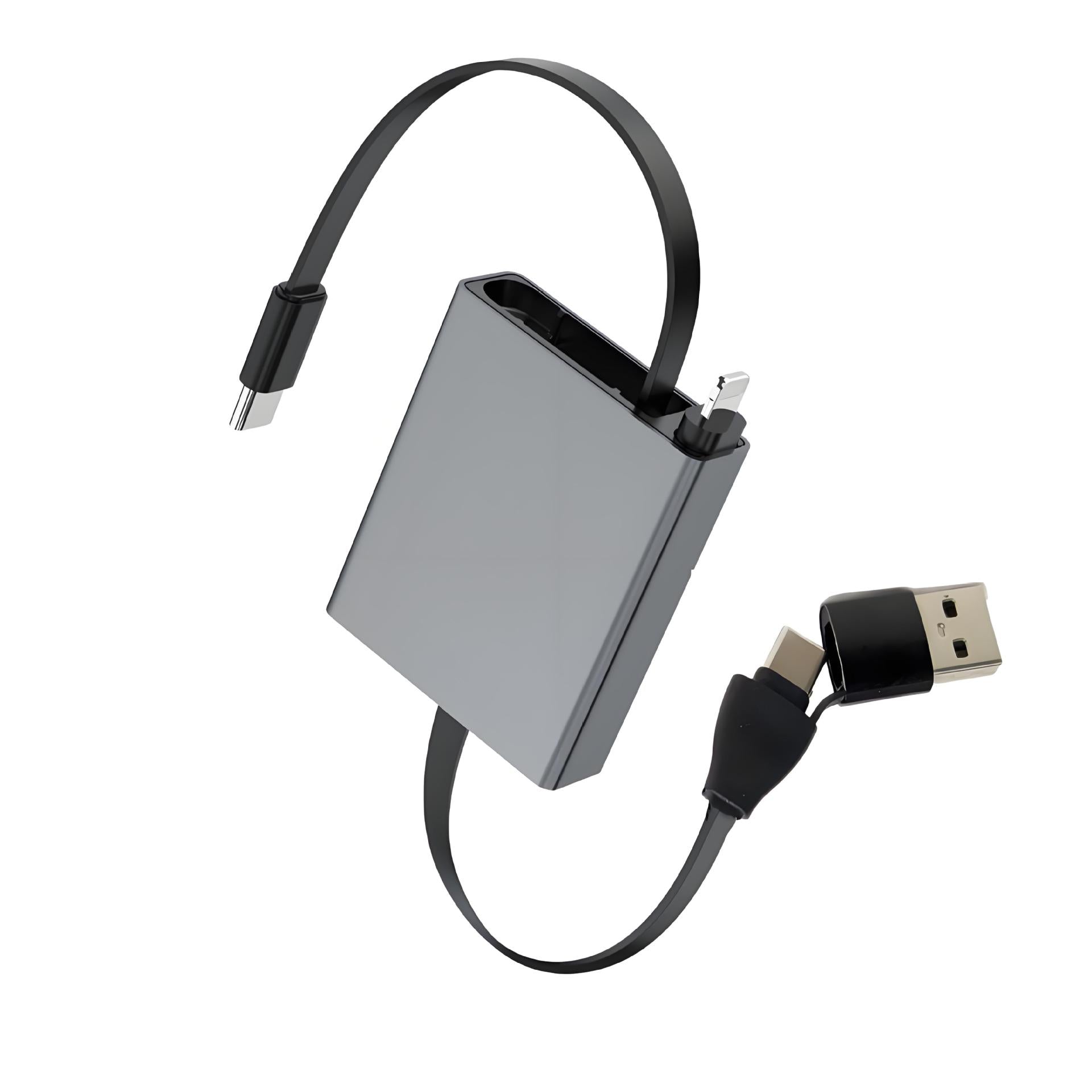 100W PD Fast Charging Retractable USB Cable