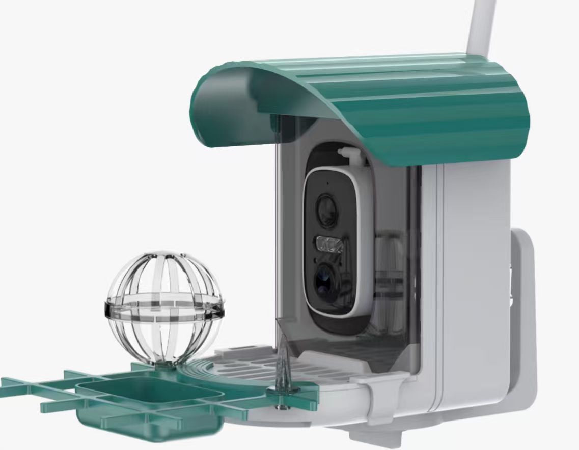 Tuya WiFi 3MP IP Security Camera | AI Bird Feeder Camera