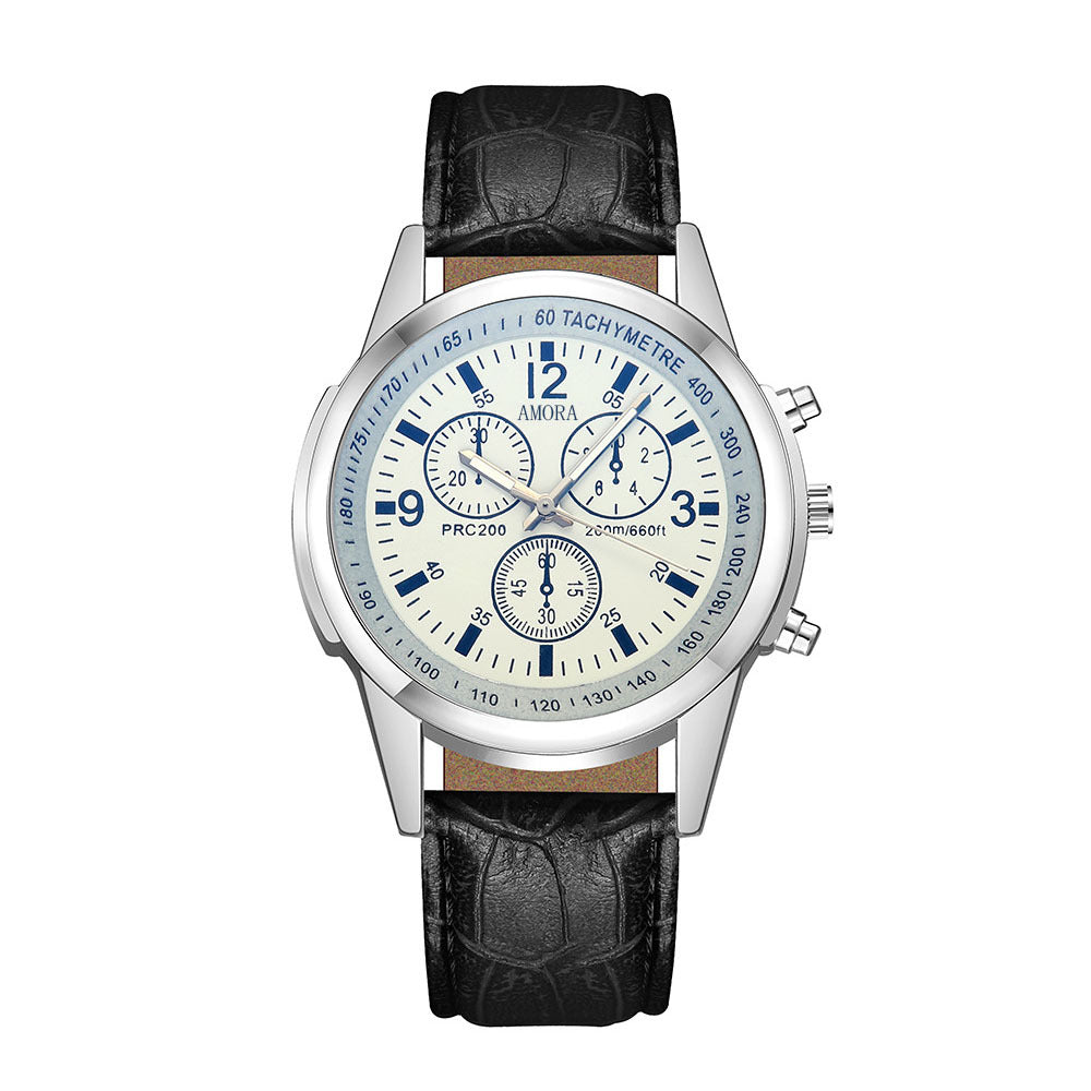 AMROA Men's Quartz Watch | Casual Water-Resistant Wristwatch