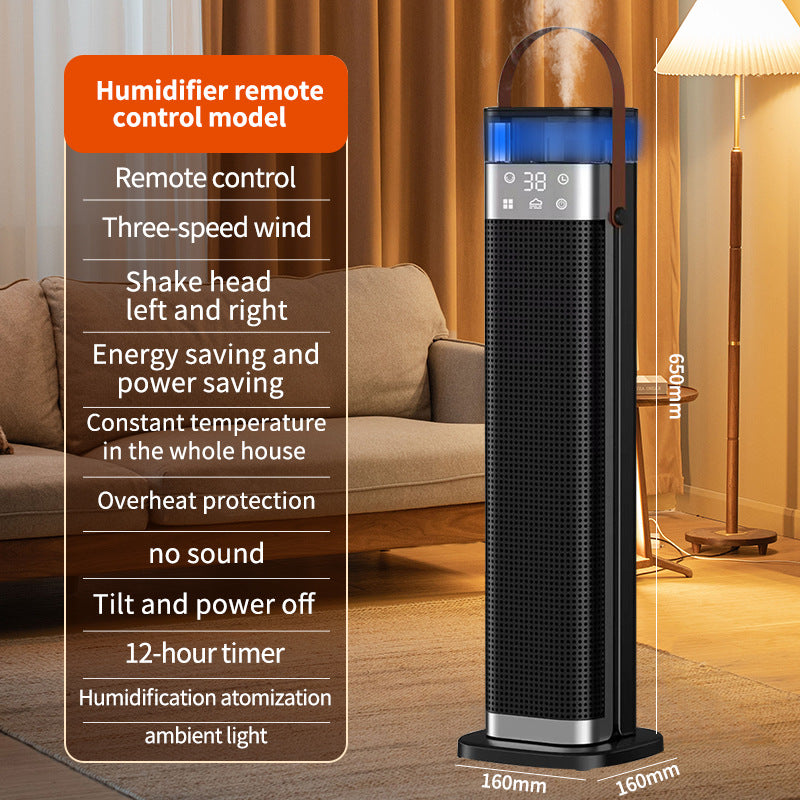 Smart PTC Heater | Voice Control Flame Effect Warmer