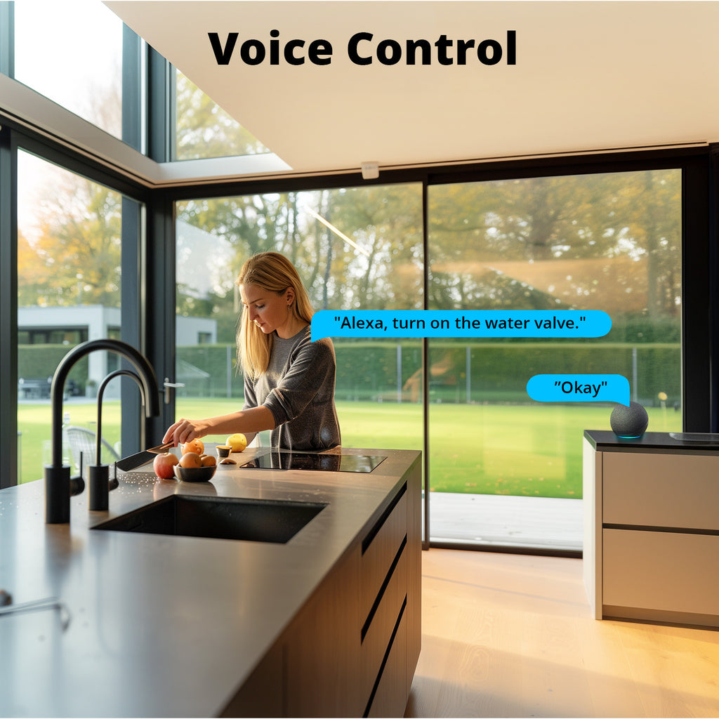 SONOFF Zigbee SWV智能水阀智能家居单出灌溉水阀APP遥控花园洒水