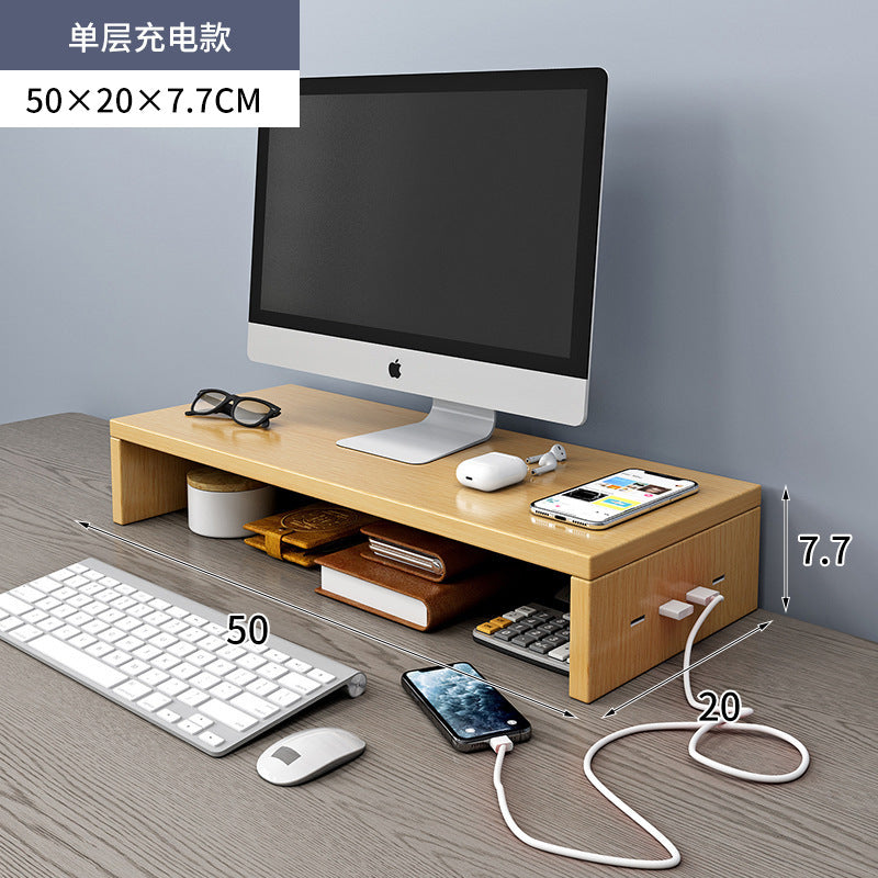 Monitor Stand Riser | Office Desk Organizer Shelf