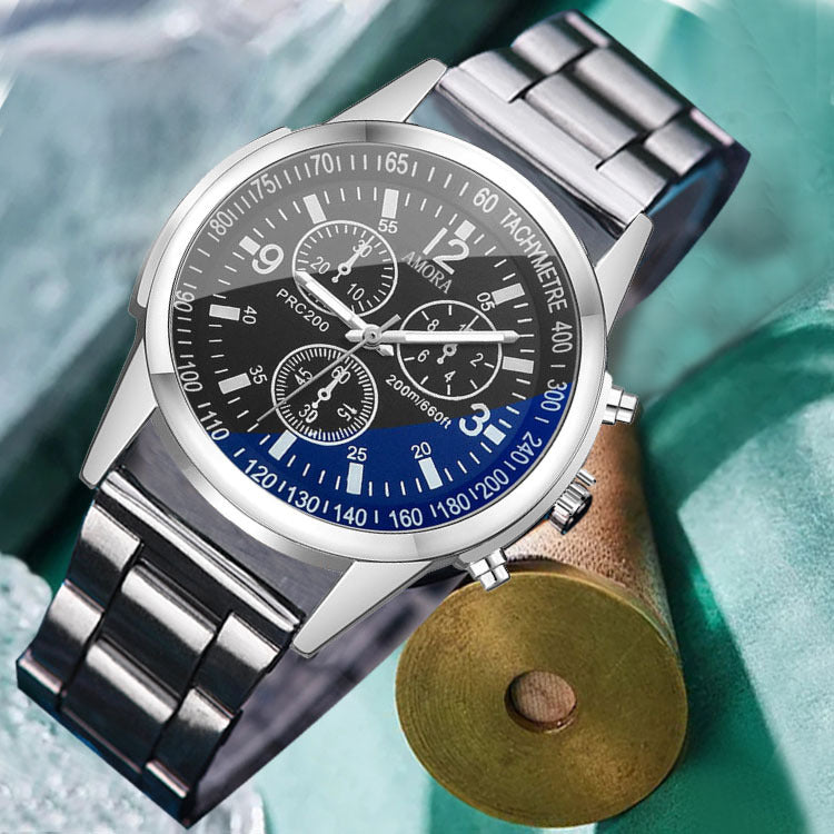 AMROA Men's Quartz Watch | Casual Water-Resistant Wristwatch