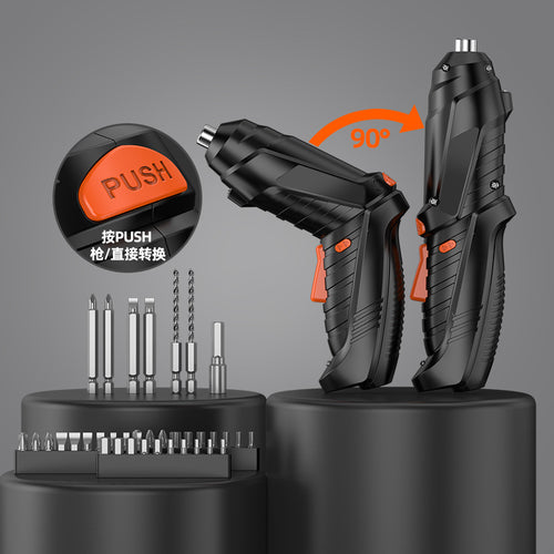Cordless Electric Screwdriver Set | Mini Power Tool Kit
