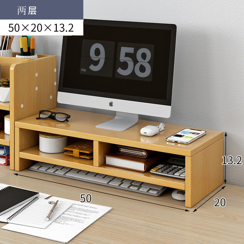 Monitor Stand Riser | Office Desk Organizer Shelf