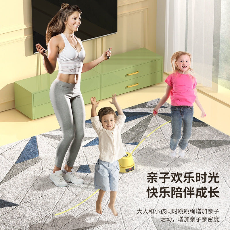 智能自动跳绳机居家运动儿童多人训练电子计数电动跳绳器中考专用