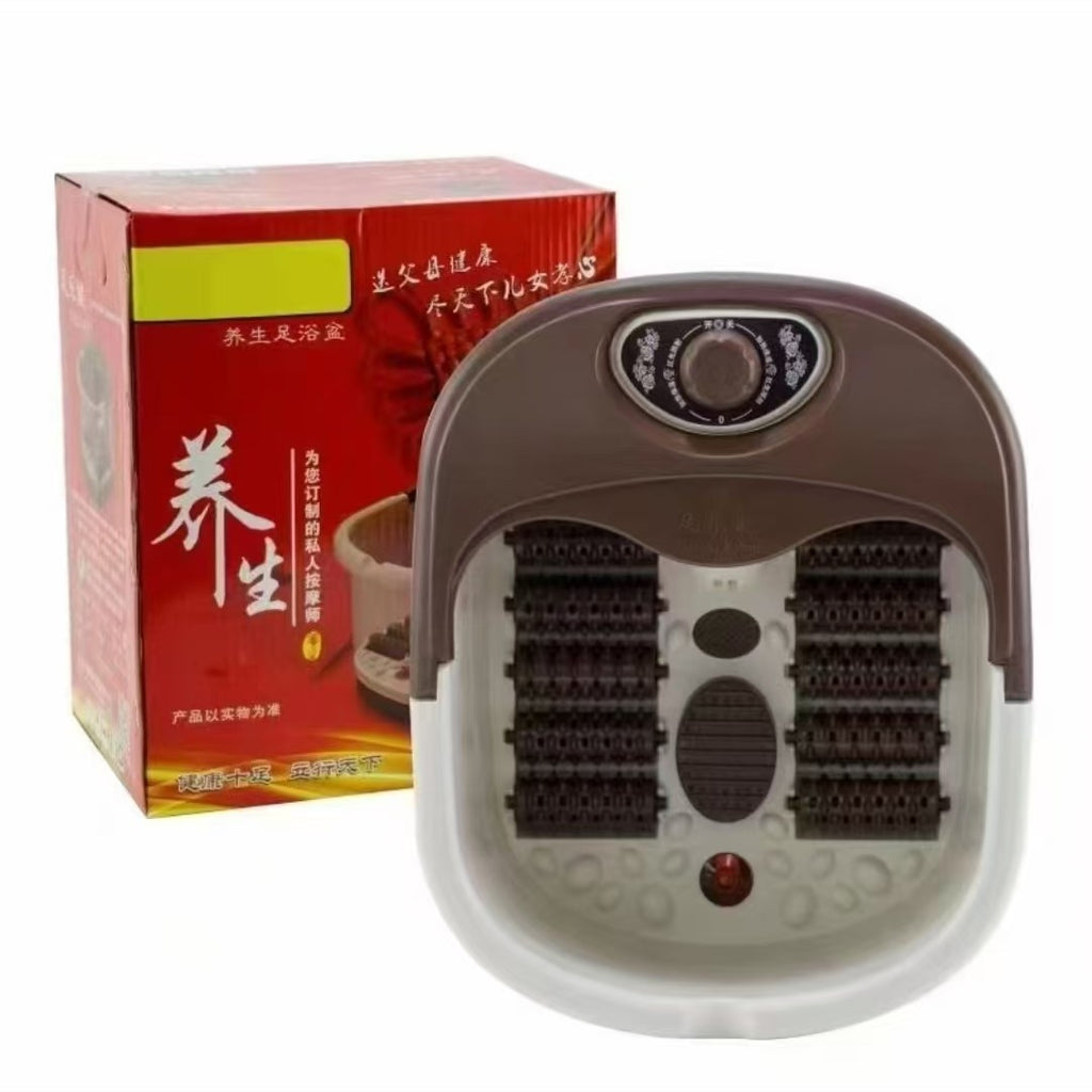 新款足浴盆全自动加热足浴按摩器家用洗脚恒温泡脚桶电动泡脚盆