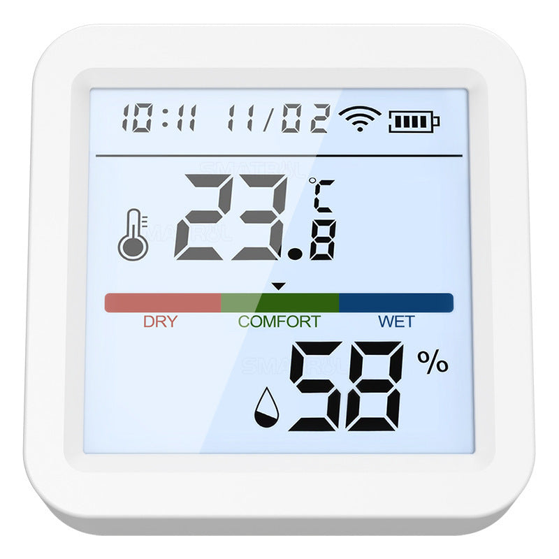 涂鸦wifi温湿度仪探测器无线家用电池智能zigbee温湿度计传感器