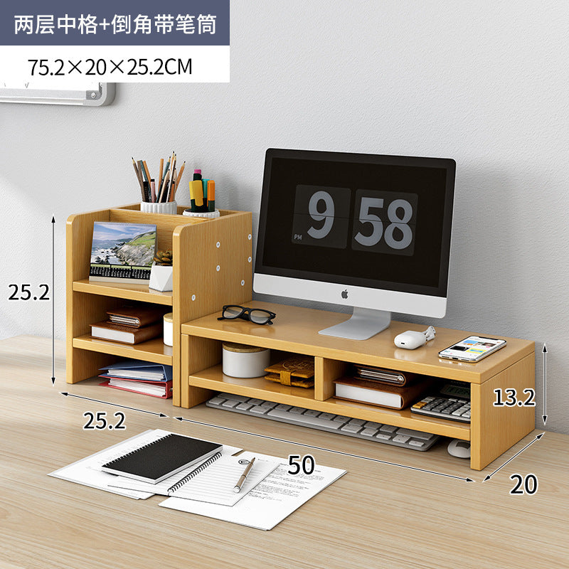 Monitor Stand Riser | Office Desk Organizer Shelf