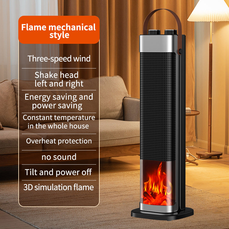 Smart PTC Heater | Voice Control Flame Effect Warmer