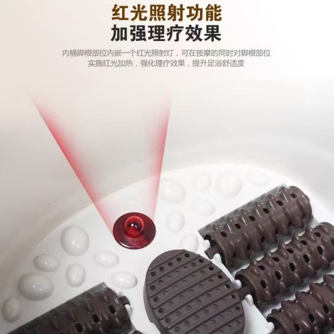 新款足浴盆全自动加热足浴按摩器家用洗脚恒温泡脚桶电动泡脚盆