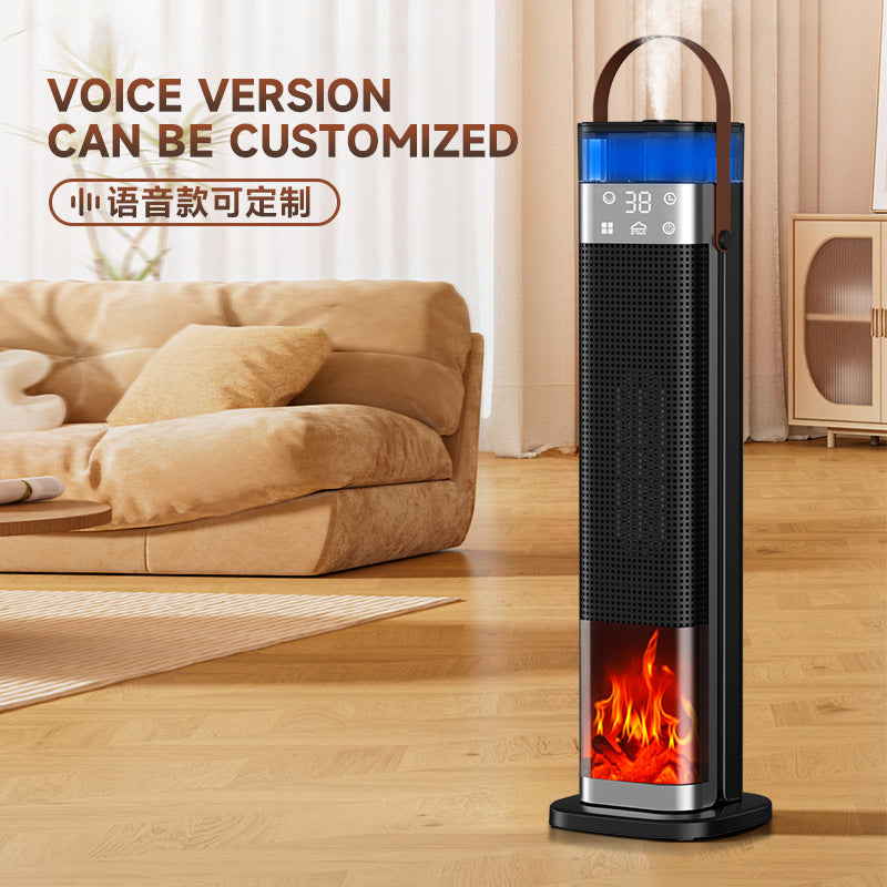 Smart PTC Heater | Voice Control Flame Effect Warmer