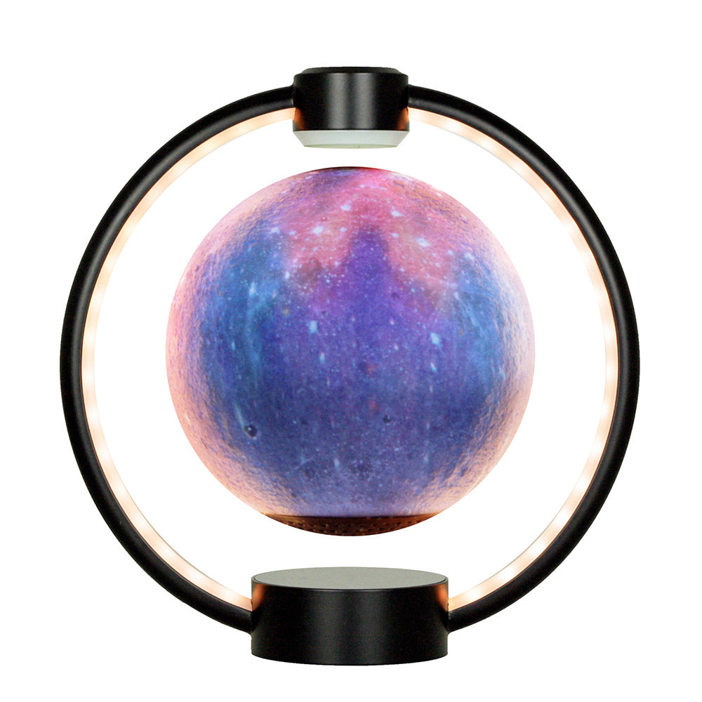Magnetic Levitation Bluetooth Speaker | Moon Lamp Desktop Decor